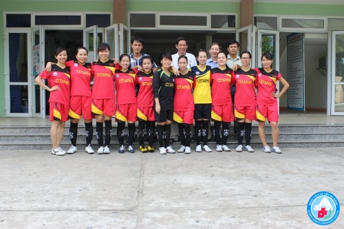Bệnh viện Da Liễu Đà Nẵng tham gia giải bóng đá mini nữ lần thứ I – năm 2014 do Công Đoàn Sở Y Tế thành phố Đà Nẵng tổ chức