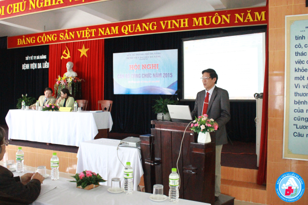 Hội nghị cán bộ công chức Bệnh viện Da Liễu Đà Nẵng năm 2015