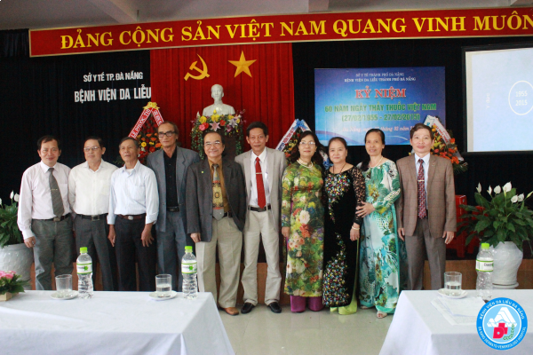 Bệnh viện Da liễu Đà Nẵng kỉ niệm 60 năm ngày thầy thuốc Việt nam (27/2/1955 - 27/2/2015).