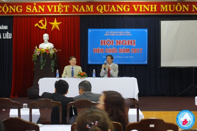 Tổ chức thành công Hội nghị viên chức Bệnh viện Da Liễu Đà Nẵng năm 2017