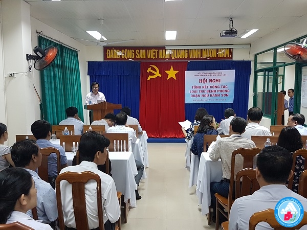 Hội nghị Tổng kết công tác loại trừ Phong quận Ngũ Hành Sơn năm 2018