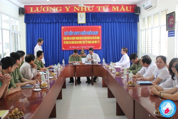Ký kết Quy chế phối hợp giữa Công an Quận Thanh Khê và Bệnh viện Da Liễu Đà Nẵng về công tác đảm bảo an ninh, trật tự trong lĩnh vực y tế